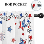 4th of July Kitchen Curtains Valances - Image 7