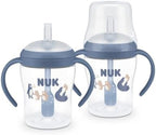 NUK Perfect Match Learner Straw Cup, 5 oz, 2 pack – Soft Straw, Easy-Grip by NUK