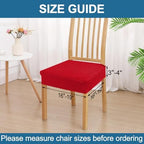 Smiry Waterproof Seat Covers for Dining Room Chairs - Image 2