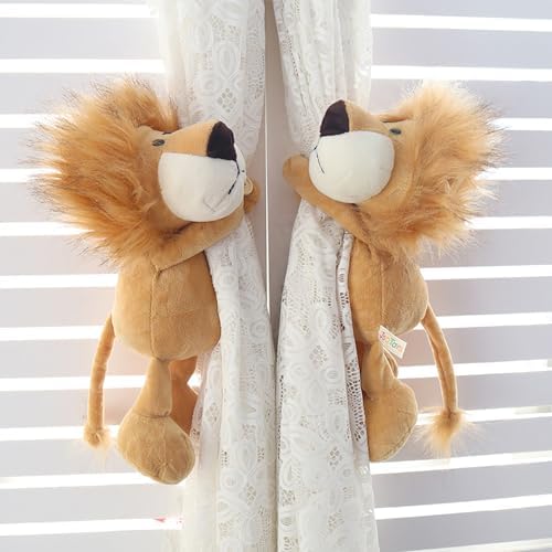 1 Pair Cute Animal Curtain Tiebacks Holdbacks Buckle Hook Fastener Cartoon - Image 2