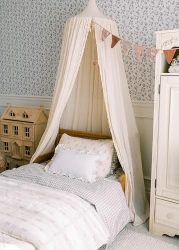 Oilo Bunny Crib Bedding Set, 5-Layer Organic Cotton Muslin Crib Quilt & Sham - Image 2