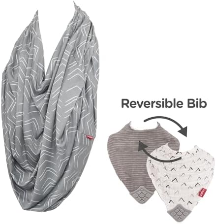 Nuby 5-in-1 Nursing Cover with 3+ Month Teething Bib - Image 2