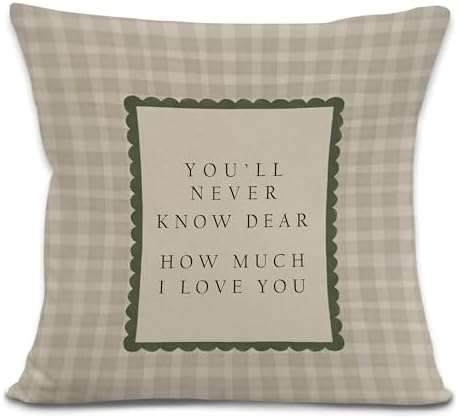 Retro Girl Nursery Throw Pillow Cover, Girl Nursery Decor, You'll Never Know by LRyeisahh