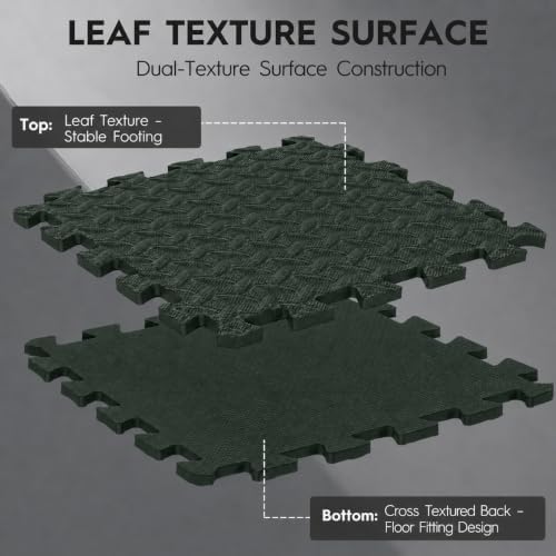 18 Pcs EVA Foam Floor Tiles, Puzzle Exercise Mat Set - Image 5