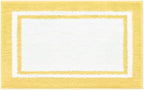 GRANNY SAYS Yellow Bathroom Rug, Cute Bath Mat by GRANNYSAYS