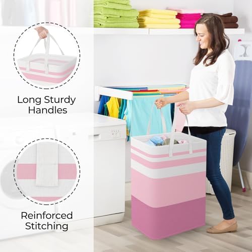 StorageRight Laundry Basket Hamper, 75L Collapsible Clothes Storage - Image 4