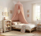 Bed Canopy for Girls, Princess Crib Canopy for Nursery, Dreamy Soft Hanging by Unknown