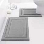 HOMEIDEAS Bathroom Rugs Sets 2 Piece, Super Soft and Absorbent Non Slip by HOMEIDEAS