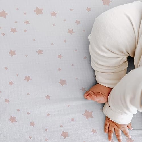 Newton Baby Fitted Crib Sheet 2-Pack, Organic Cotton - Image 3