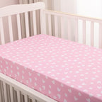 PHF 3 Pack Soft Butterfly Crib Sheets Fitted, Comfy Breathable Baby Sheets - Image 3