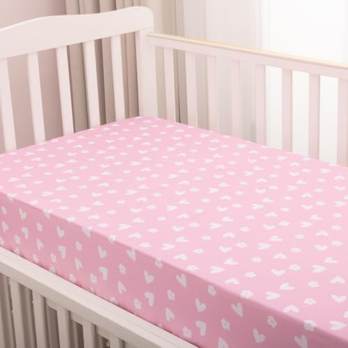 PHF 3 Pack Soft Butterfly Crib Sheets Fitted, Comfy Breathable Baby Sheets - Image 3