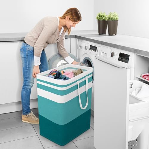 StorageRight Laundry Basket Hamper, 125L Collapsible Clothes Storage - Image 6