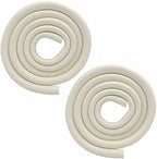 U Shape Extra Thick Furniture Table Edge Protectors Off White 6.5ft x 2 by M2cbridge