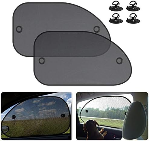 Moly Magnolia 2PCS UV-Blocking Car Window Sunshades by Moly+Magnolia