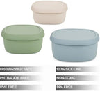 PandaEar 3 Pack Silicone Food Storage Containers - Image 2