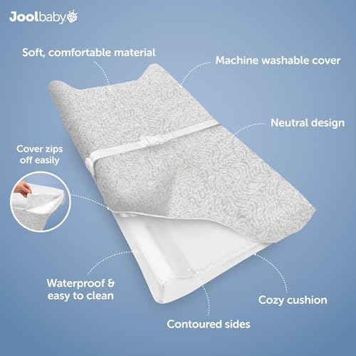 Jool Baby Soft Changing Pad + Washable Cover - - Image 3