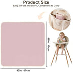 Basumee Splat Mat for Under High Chair, Waterproof & Mess-Proof Floor Mat - Image 6