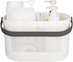 Plastic Portable Shower Caddy Basket, Storage Organizer by UUJOLY
