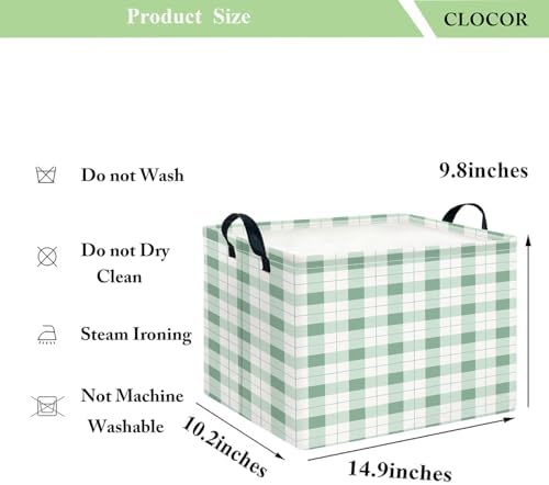 CLOCOR Rectangular Storage Bin, Waterproof Books Box, Gift Basket - Image 6