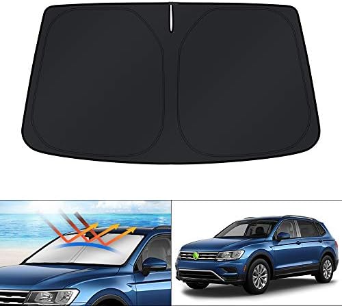 KUST Windshield Sun Shade for Volkswagen VW Tiguan 2018-2024 2025 Accessories by KUST