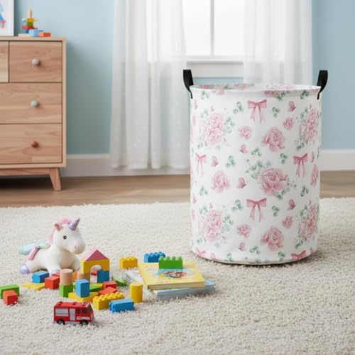 Baby Laundry Hamper kids laundry Basket Waterproof Laundry Bag - Image 5