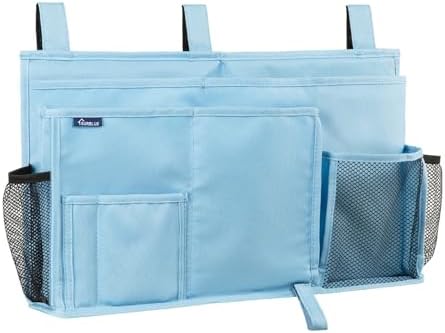 Surblue Bedside Caddy Hanging Bed Organizer Storage Bag Pocket by SURBLUE