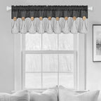 ASPMIZ Farmhouse Cotton Linen Valances - Image 4