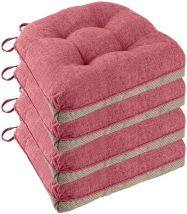 Chair Cushions for Dining Chairs Set of 4 by FlyGulls