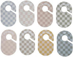 3 Sprouts Baby Closet Dividers, Newborn to 2T, Checkerboard, 8 Piece Set - Image 6