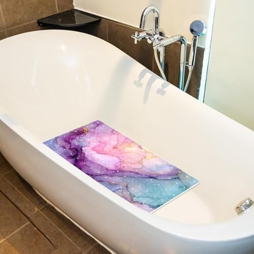 Non Slip Bathtub and Shower Mat 26.8x15.1 inch, Bath Mat - Image 5