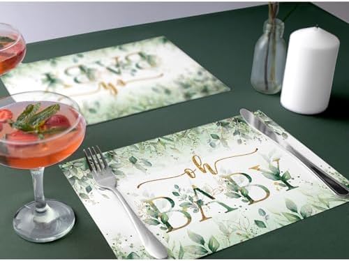 50 Pack Disposable Baby Shower Party Paper Placemats, 11x17 Inch Oh Baby - Image 7