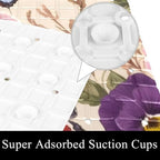 Bathtub Mat Non Slip 26.8x15.1In, Butterflies Pansies Bath Mat - Image 3