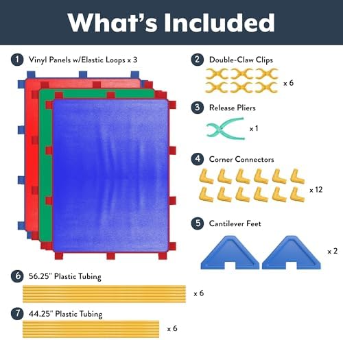 Children's Factory PlayPanel Room Divider 59.5" x 47.5" - Image 4