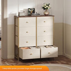 Sweetcrispy 8 Drawer Fabric Dresser, Tall Storage Tower - Image 4