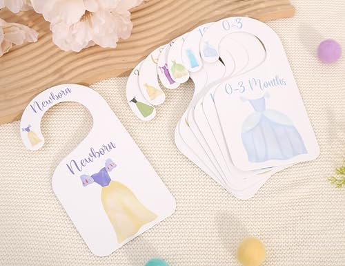 Princess Nursery Closet Dividers, Princess Baby Shower, Girl Closet Organizer - Image 7