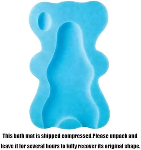 PandaEar Baby Bath Sponge Infant Soft Sponge Mat, Baby Bath Mat Newborn Odor - Image 4