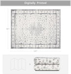 8x10 Washable Area Rugs for Living Room, Dining Room - Image 2