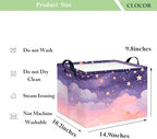 CLOCOR Rectangular Storage Bin, Waterproof Books Box, Gift Basket - Image 6