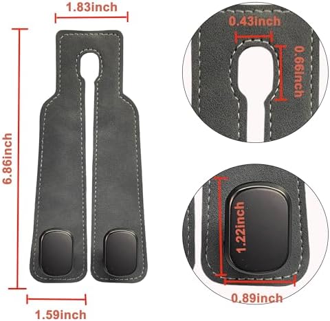 Amelity Car Headrest Hooks, Purse Hook - Image 2