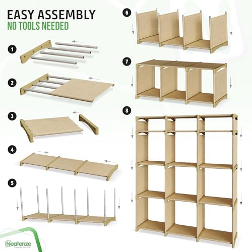 Cube Storage Organizer with Storage Bins Included - Image 4