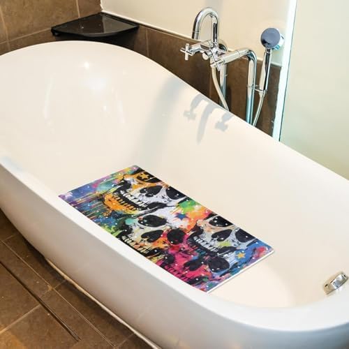Shower Mat Bathtub Mat, 26.8x15.1 inch, Non-Slip Bath Mat - Image 5