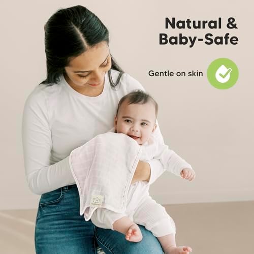 KeaBabies Cotton Muslin Burp Cloths Baby Boy - Image 5