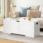 MAHANCRIS Storage Chest, 47.2” Toy Box, Entryway Storage Trunk - Image 2