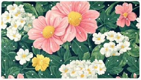 Non Slip Bathtub and Shower Mat 26.8x15.1 inch, Bath Mat by Anna+Cowper