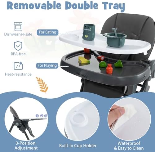 BABY JOY Convertible High Chair - Image 3