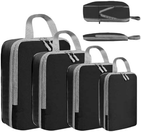 LANSKLBD 4/6/8 Set Packing Cubes by LANSKLBD