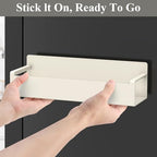 HuggieGems 6 Pack Cream White Magnetic Spice Rack Organizer - Image 5