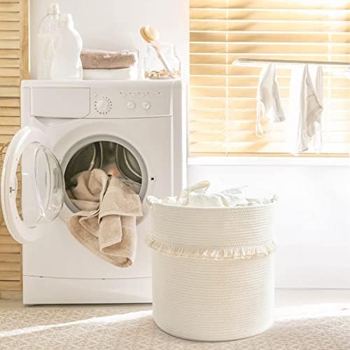 CherryNow 60L Woven Rope Baby Basket - Image 4