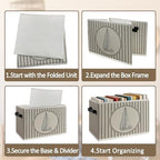 Vintage Vintage Sailboat Nautical Storage Bins Box - Image 5
