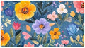 Bathtub Mat Non Slip 26.8x15.1In, Flower Bath Mat by Anna+Cowper